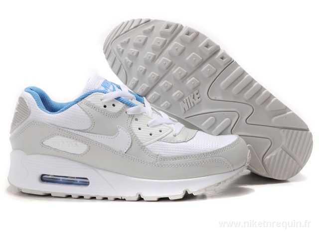 Grise Chaussures Nike Air Max 90 Pour La Taille De Femmes De 36 A 40